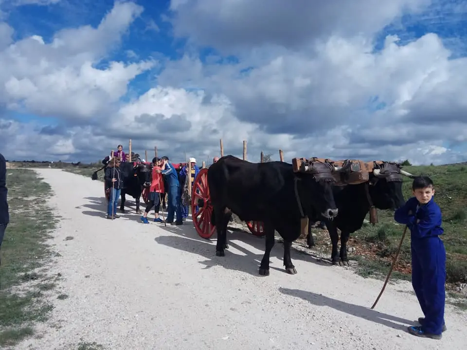 CON EL NIÑO DELANTE