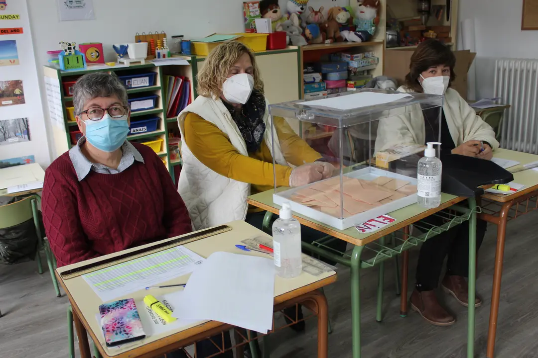 Votacion en Molinos de Duero