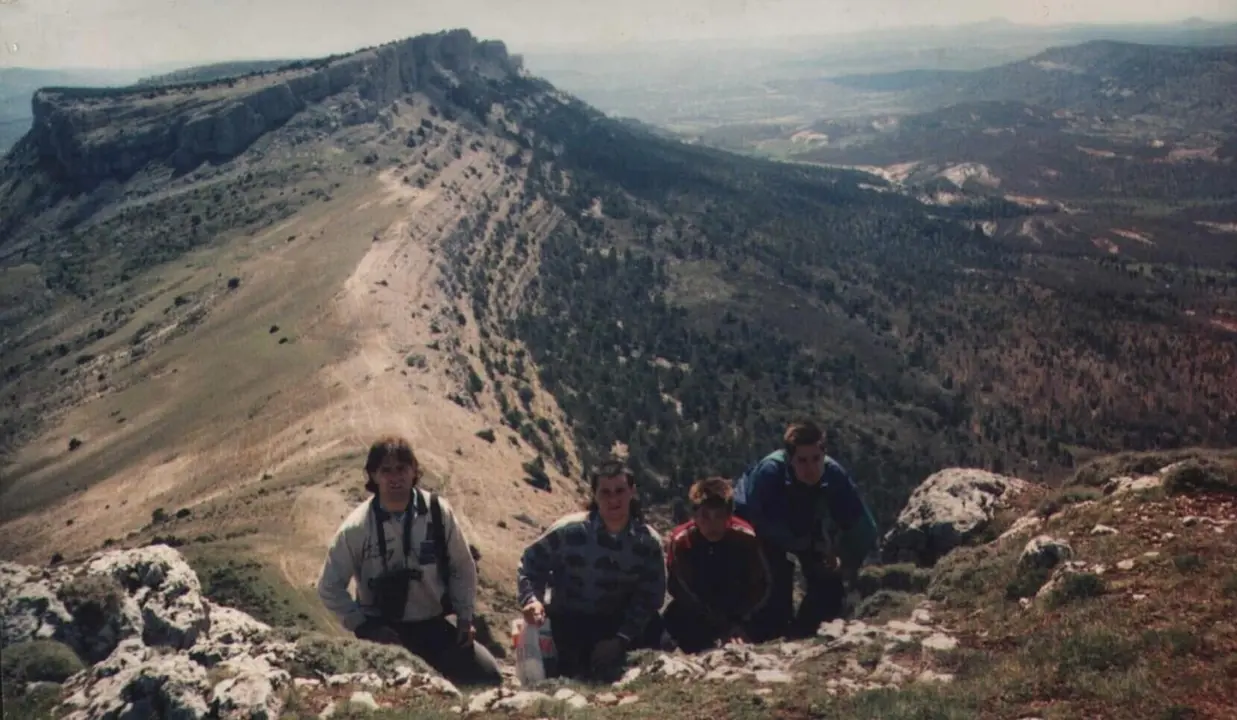CON SUS PRIMOS EN EL FUERTE DE SAN CARLOS