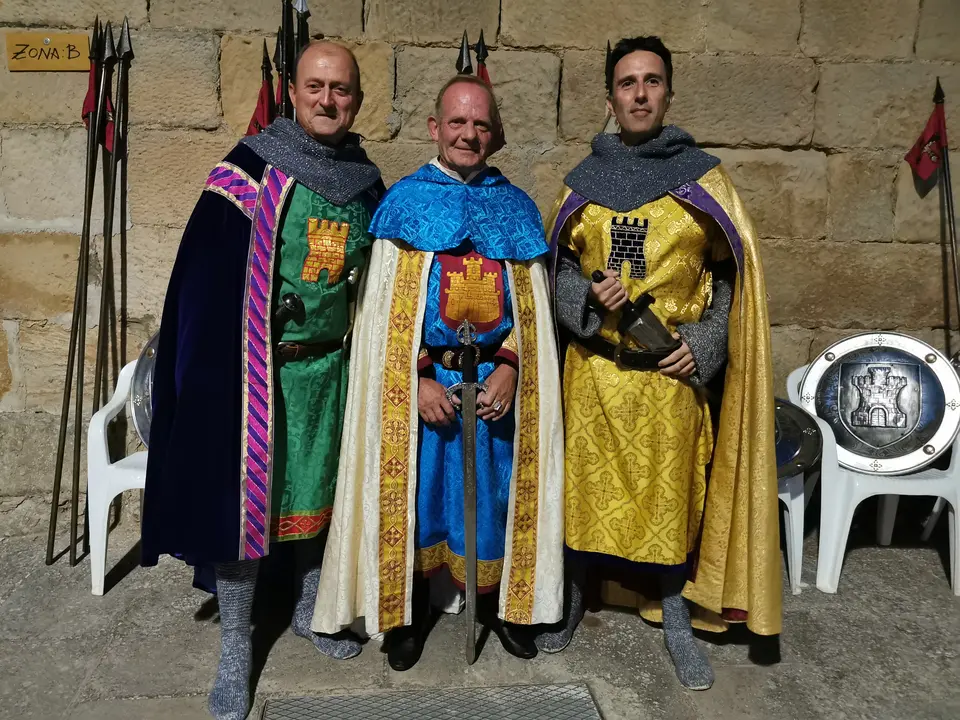 Tres de los actores con papel principal