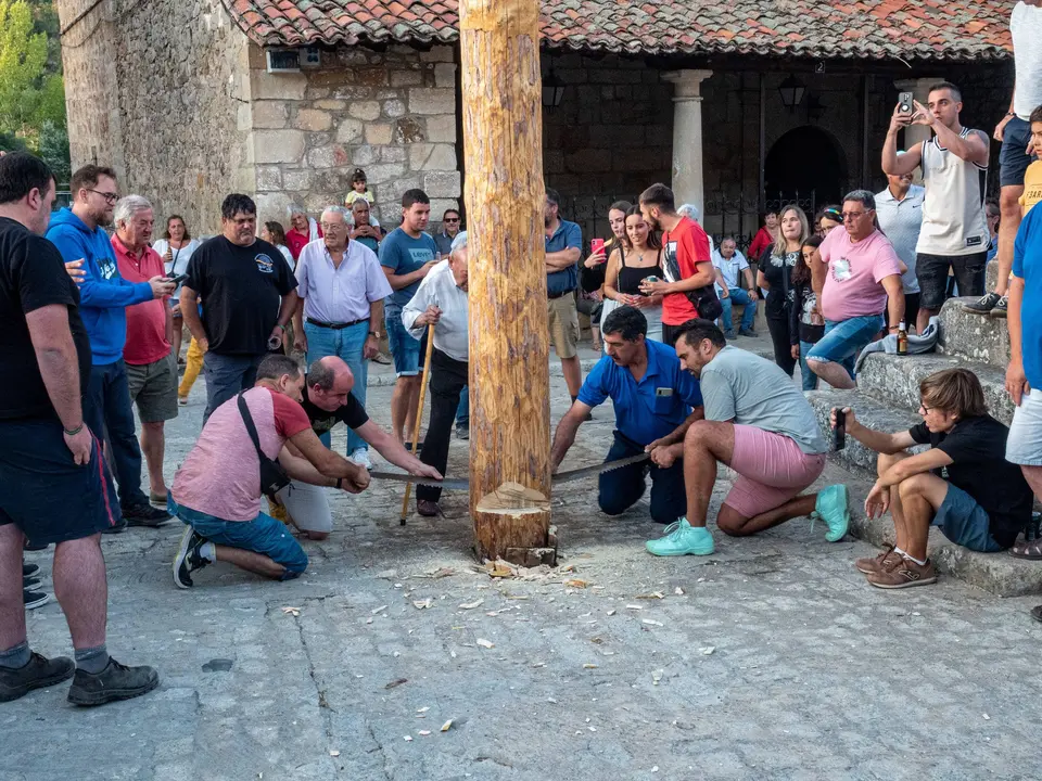 P826008126 de agosto de 2023. Tirada del Mayo. Molinos de Duero. Foto Ángel Leiva