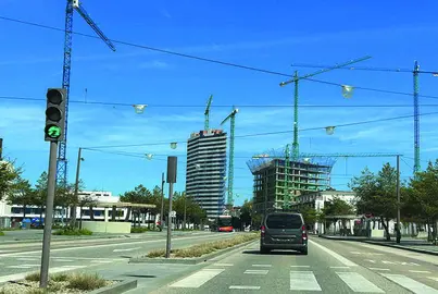 Las nuevas e imponentes torres avanzan deprisa