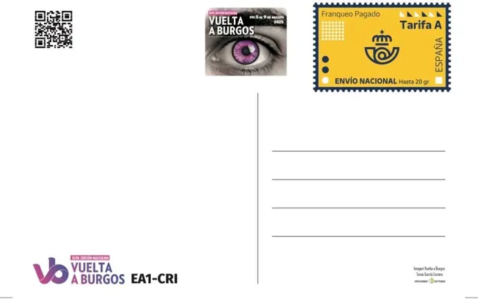 Detalle de la tarjeta conmemorativa de Correos emitida con ocasión de la cuarenta y siete edición de la Vuelta
Se cumplían en el mes de julio, los 40 años de que empezará con inusitada efectividad una