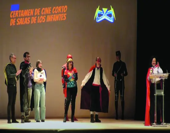 Momento del Certamen de Cine Corto de Salas de este a&ntilde;o