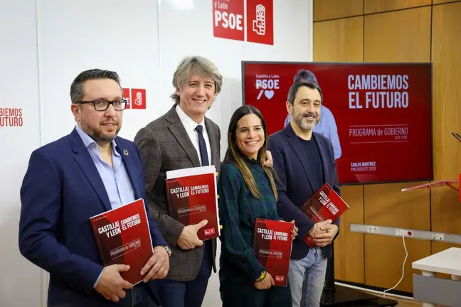 Presentaci&oacute;n del programa electoral para las elecciones de Castilla y Le&oacute;n