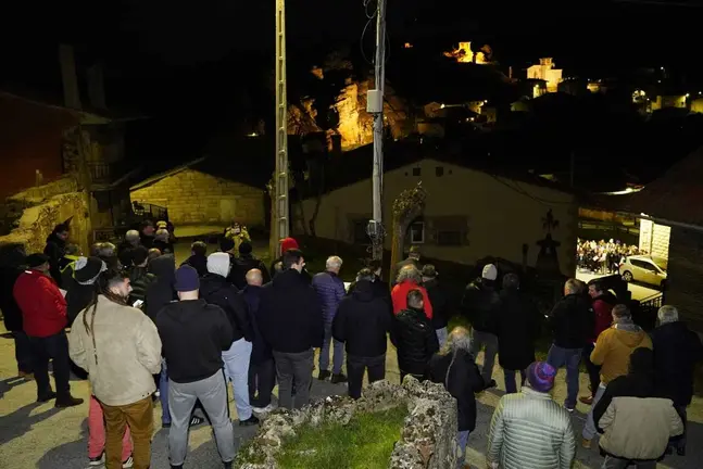 Las tradicionales Marzas  en Rabanera del Pinar