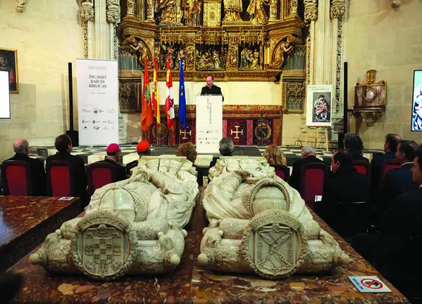 La inauguraci&oacute;n se llev&oacute; a cabo en la Capilla de los Condestables