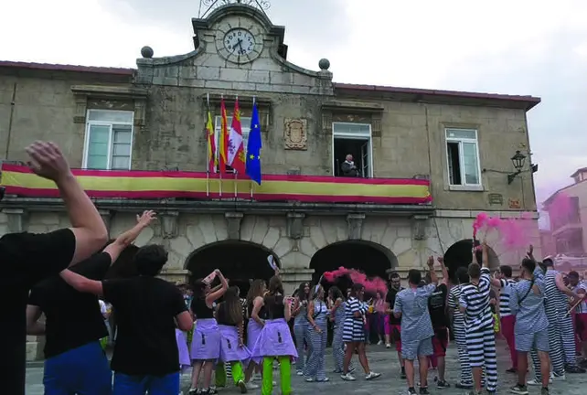Ayuntamiento de Hontoria del Pinar durante las fiestas patronales 2026