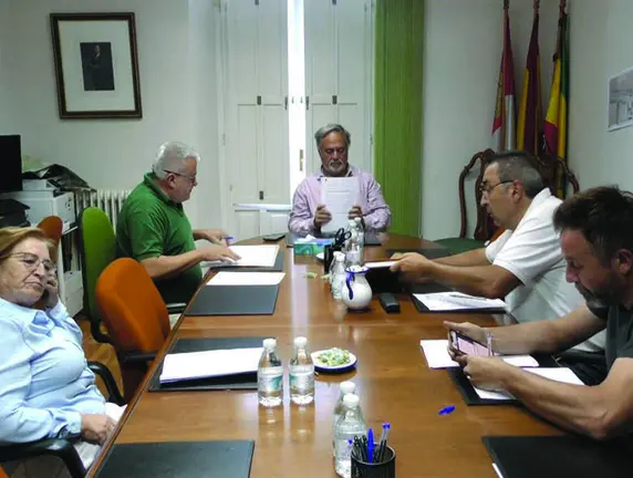 Pleno de Hontoria del Pinar realizado el 28 de agosto de 2026. Ayuntamiento.