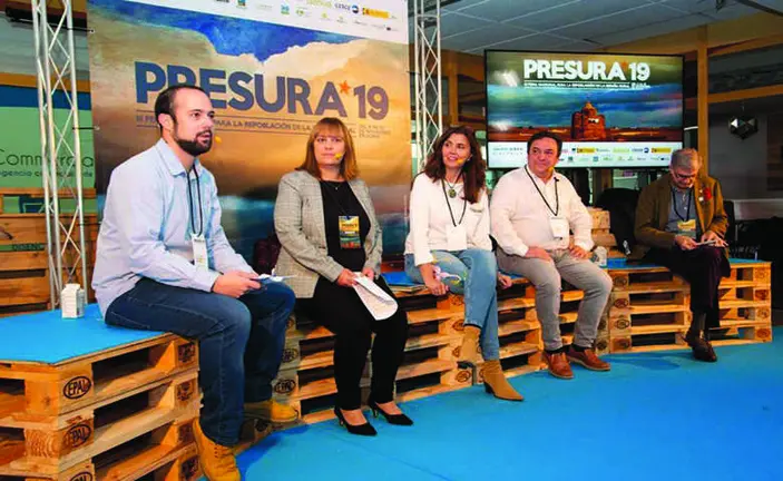 Ponencias sobre el medio rural en la Feria PRESURA de ediciones anteriores.
