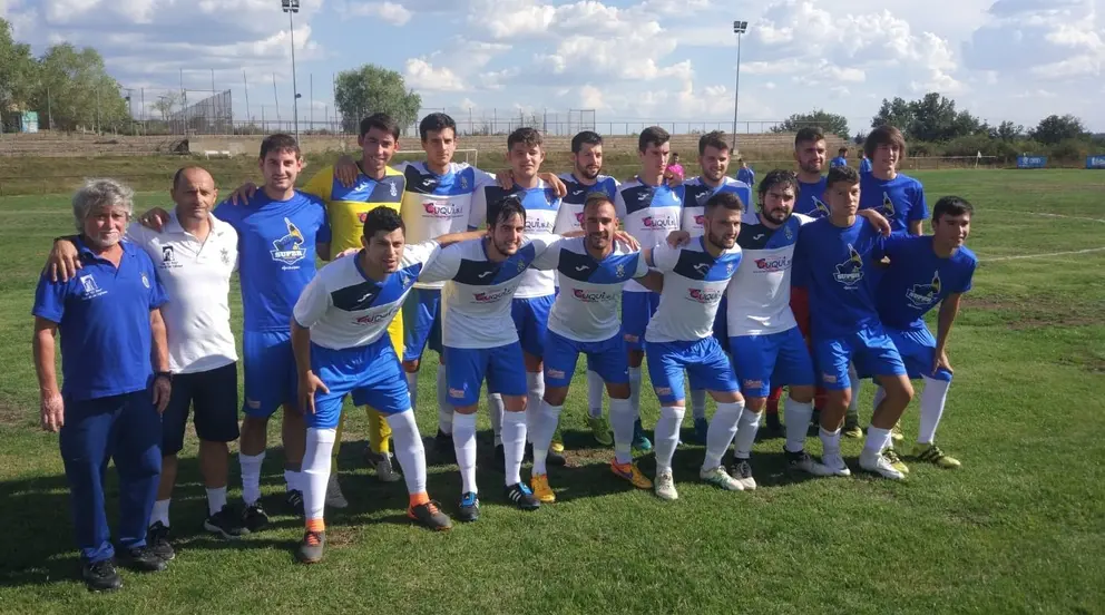 FOTO DEL SALAS EN EL PRIMER PARTIDO DE LA TEMPORADA
