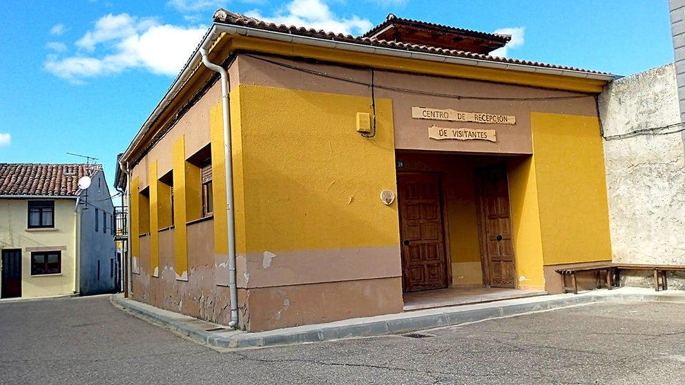 Edificio elegido para la instalación del Centro de Recepción en Espejón