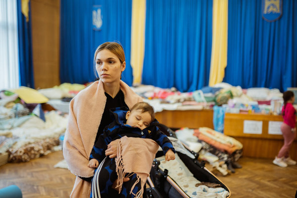 Refugiados de Ucrania. | Foto: UNICEF