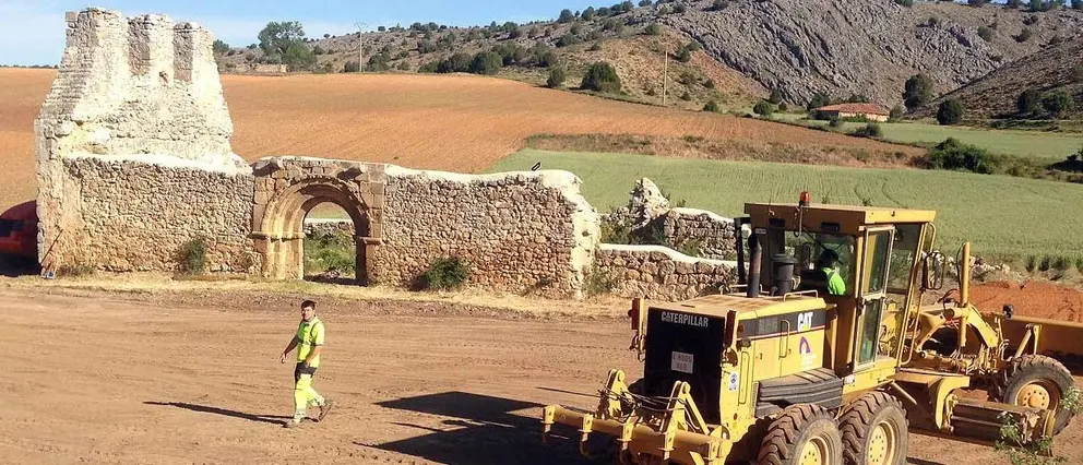 aparcamiento en calatañazor