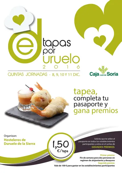 CARTEL TAPAS DURUELO 2016 PUBLI