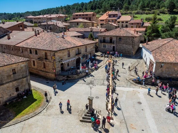 P5040128 Pingada del mayo en Molinos de Duero. 4 de Mayo de 2019 (Foto. Ángel Leiva)