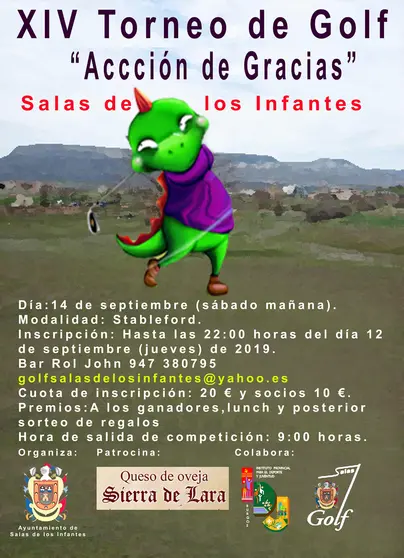 TORNEO DE GOLF EN SALAS 