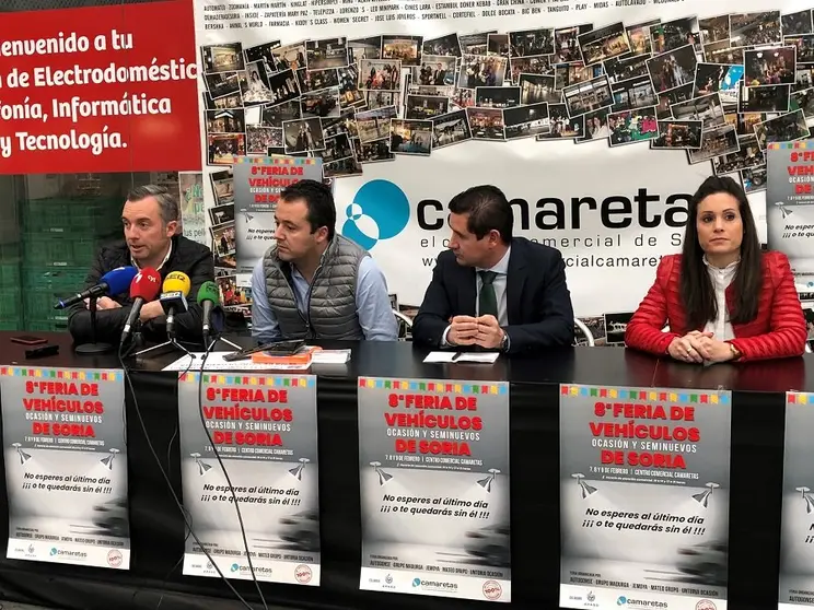 Rueda de prensa VIII Feria de vehículos de Soria (1)