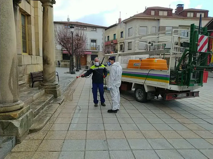 DESINFECCIÓN EN COVALEDA