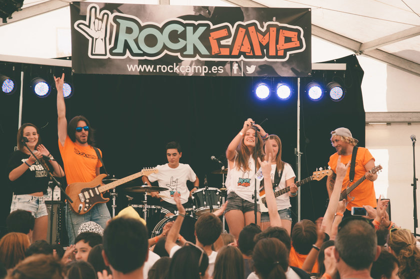 Campamento de Rock Camp en ediciones anteriores