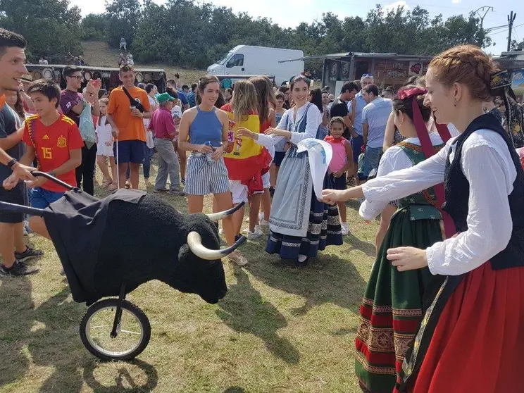 Actividad en la Campa de Santa Lucía en 2018.