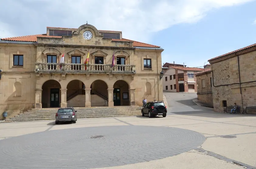 Plaza central de Vilviestre