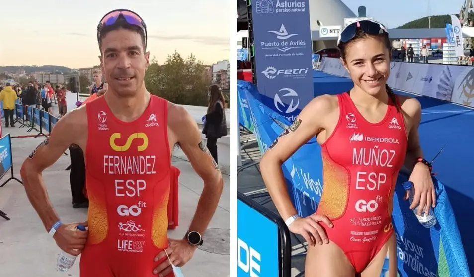 Enrique-Fernández-Pinedo-y-Marina-Muñoz-dos-duatletas-que-han-hecho-historia-para-el-Club-Triatlón-Soriano.-1024x599