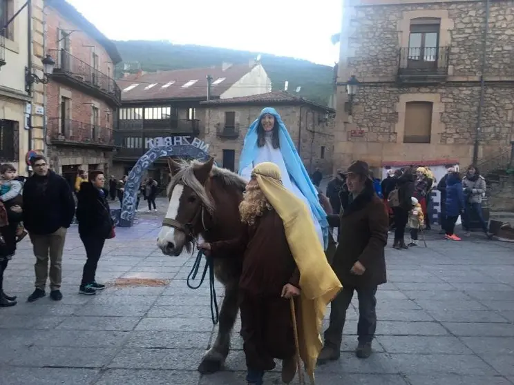 Imagen del Belén viviente de Vinuesa