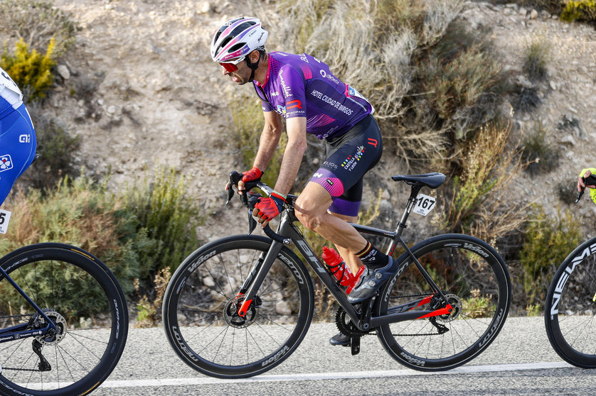 Volta a la Comunitat Valenciana 2022 - 72nd Edition - 3rd stage Alicante - Antenas del Maigmo’ 155,1 km - 04/02/2022 - Daniel Navarro (ESP - Burgos - BH) - photo Luis Angel Gomez/SprintCyclingAgency©2022