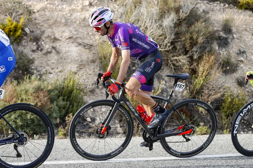 Volta a la Comunitat Valenciana 2022 - 72nd Edition - 3rd stage Alicante - Antenas del Maigmo’ 155,1 km - 04/02/2022 - Daniel Navarro (ESP - Burgos - BH) - photo Luis Angel Gomez/SprintCyclingAgency©2022