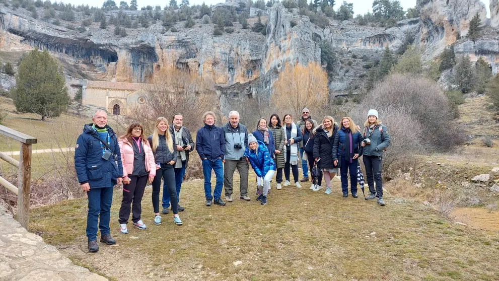periodistas especializados recorren la provincia de Soria (1)