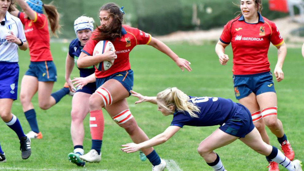 mujer rugby