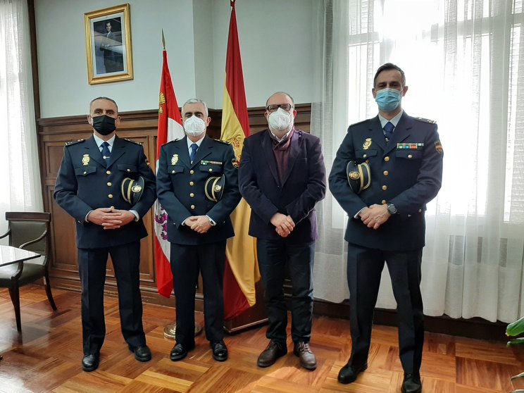 Inspectores que se incorporan a la Comisaria de Soria