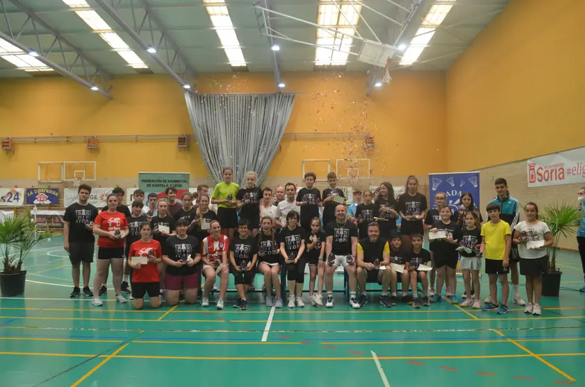 Ganadores XVIII Torneo Popular de Bádminton