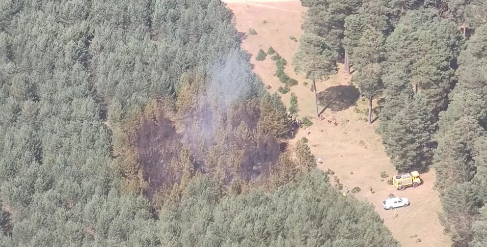 Incendio en Covaleda