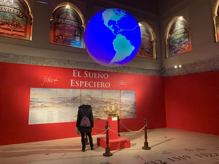 Exposición "El Sueño Especiero" en el Arco de Santa María