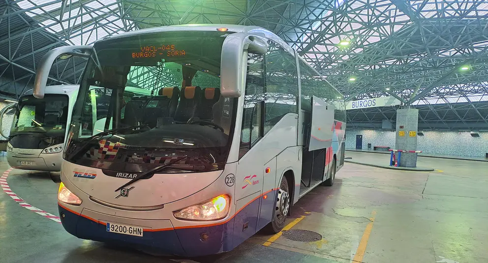 autobús burgos-soria