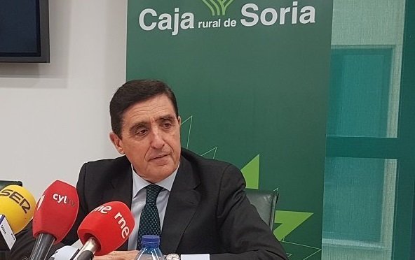 Carlos Martínez Izquierdo, presidente de Caja Rural de Soria