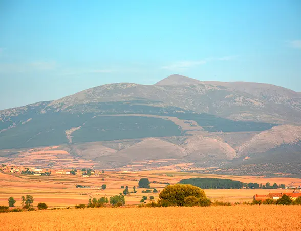 Vistas del Moncayo desde Ágreda