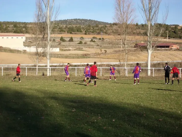 Imagen de archivo de un partido del Barbadillo del Mercado en 2020