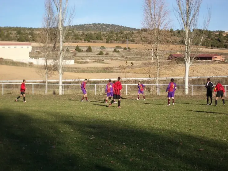 Imagen de archivo de un partido del Barbadillo del Mercado en 2020