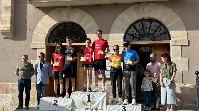 Muñoz e Izquierdo, ganaron en Navaleno y se proclamaron Campeones Regionales de Duatlón Estándar