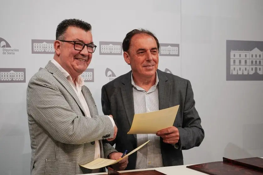 La Diputación y el C.D. Numancia renuevan su colaboración