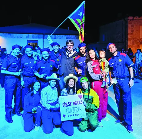 Vecinos de la localidad de Guijosa en celebraciones anteriores