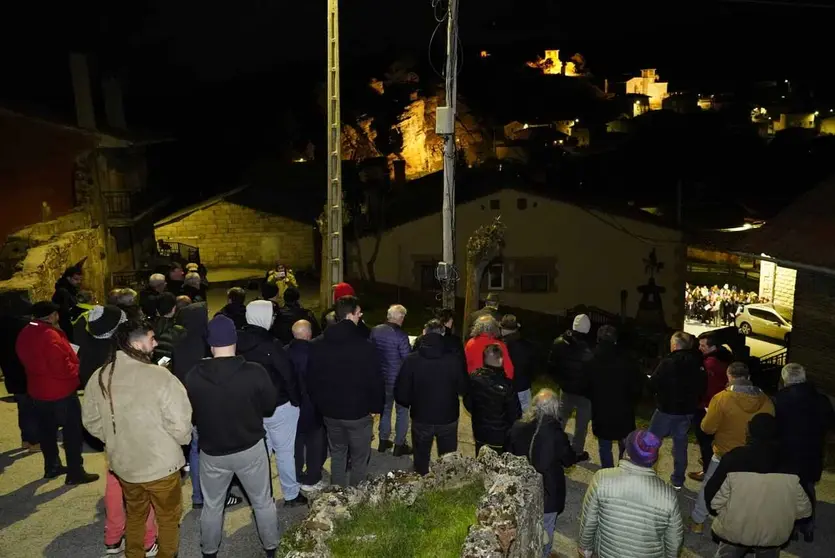 Las tradicionales Marzas  en Rabanera del Pinar