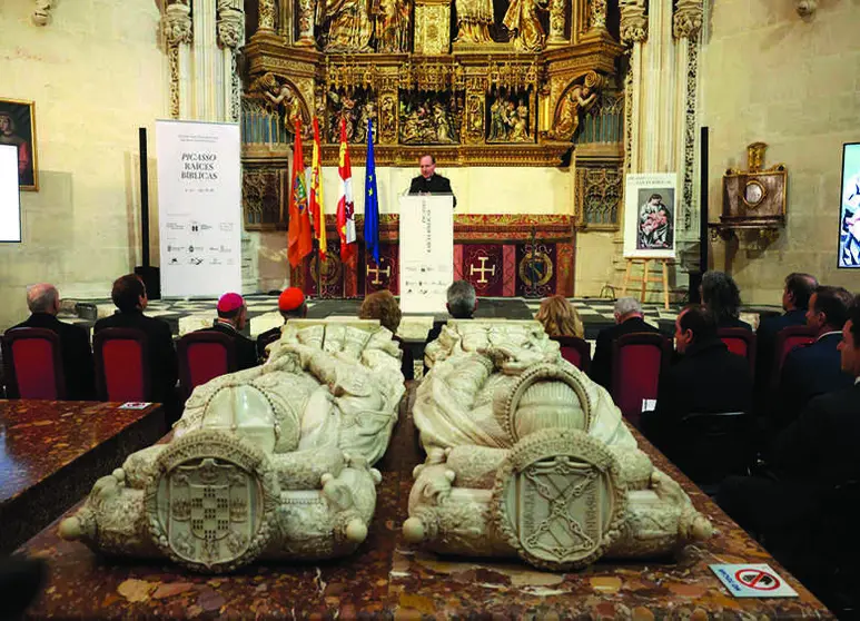 La inauguraci&oacute;n se llev&oacute; a cabo en la Capilla de los Condestables