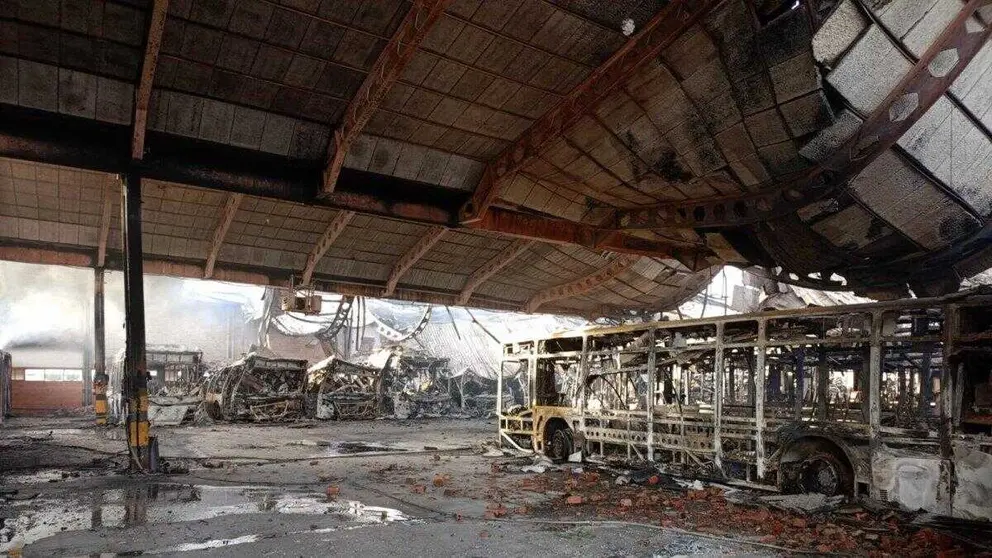 incendio autobuses