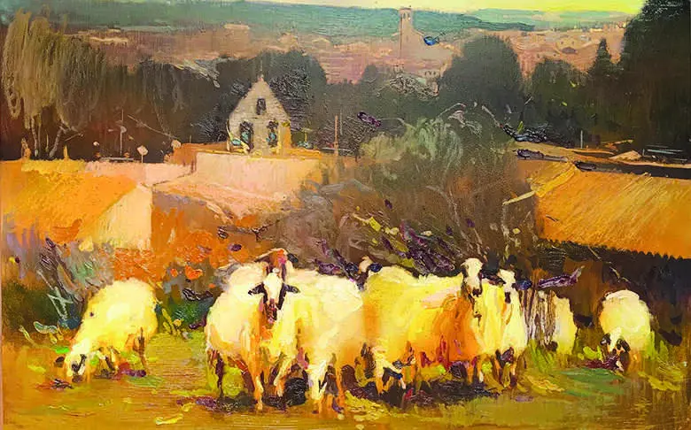 'Churras de Salas', de Alberto David Fern&aacute;ndez ha sido el cuadro favorito del jurado