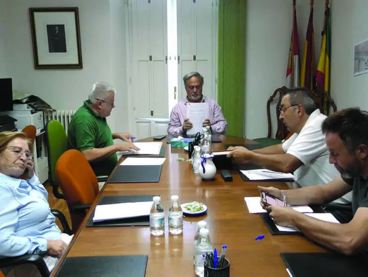 Pleno de Hontoria del Pinar realizado el 28 de agosto de 2026. Ayuntamiento.