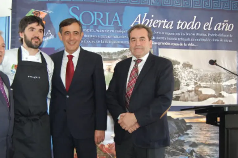 El visontino Oscar García participa en la promoción turística de Soria en Valencia El visontino Oscar García participa en la promoción turística de Soria en Valencia